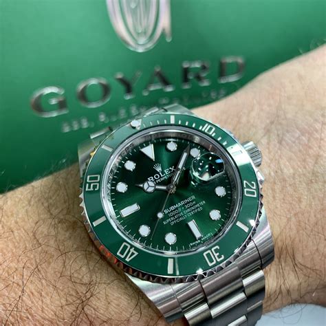 rolex grün silber|Rolex green submariner.